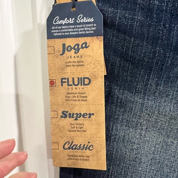 NEW NWT suki mid slim boot silver Jeans 30/33 30x33 - Picture 6 of 13